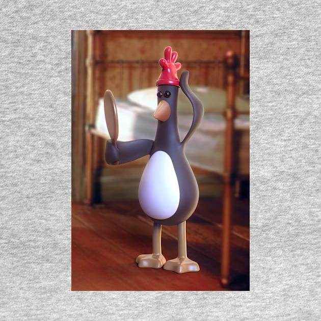 Feathers Mcgraw Mirror Funny by Ac Vai